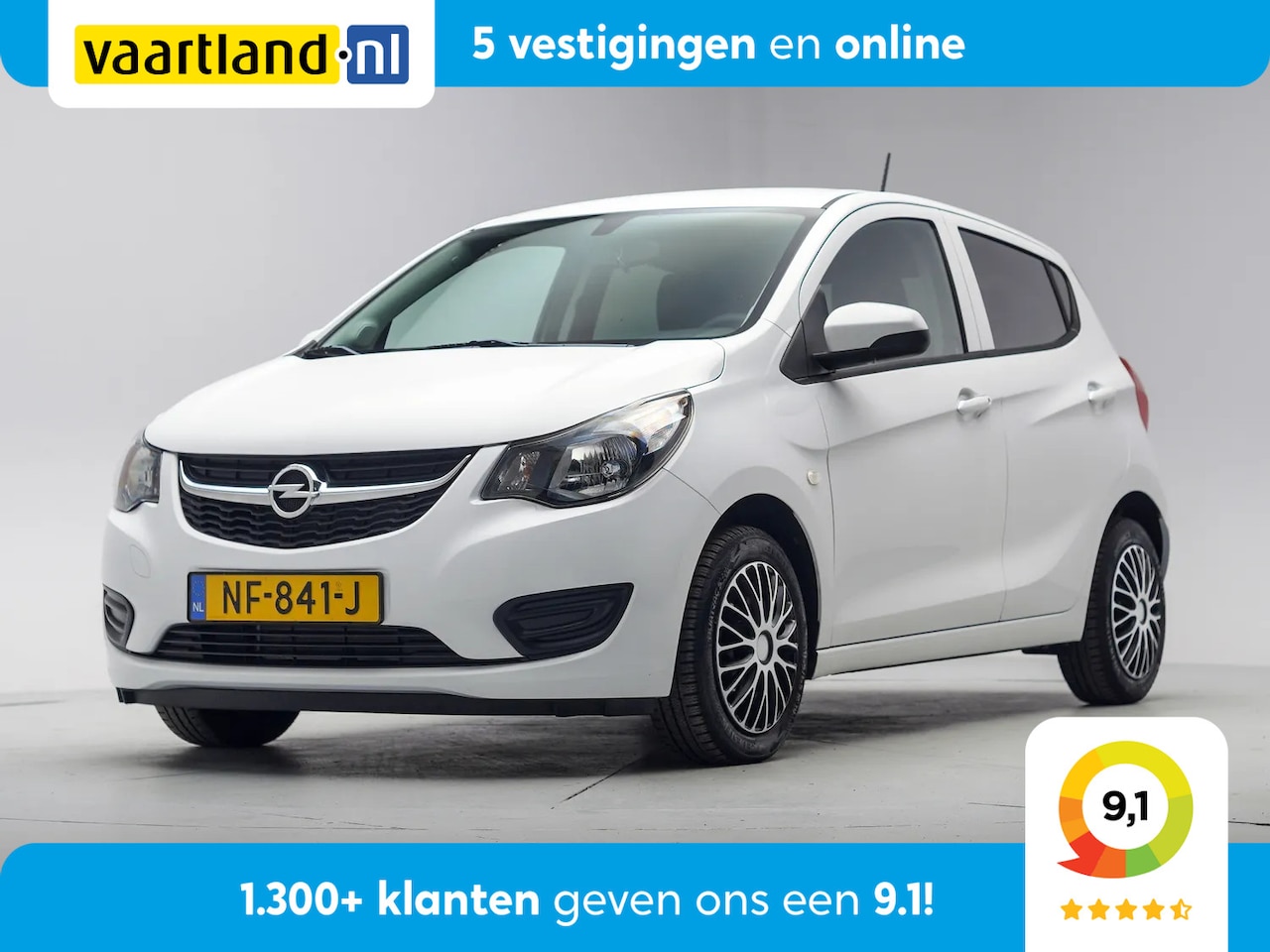 Opel Karl - 1.0 ecoFLEX Edition [ Airco Cruise Control Apple Carplay/Android Auto ] ] - AutoWereld.nl