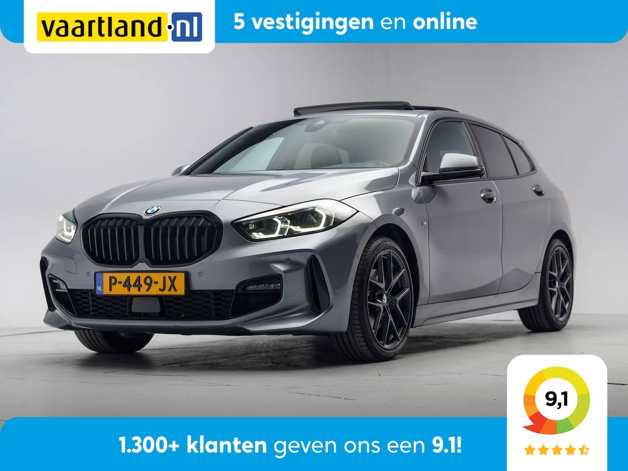 BMW 1-serie - 118i M Sport Business Edition Aut. [ Panorama LED Camera Live cockpit ] - AutoWereld.nl