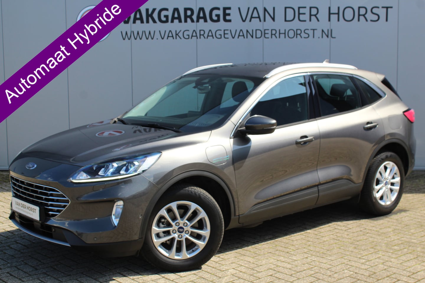 Ford Kuga - 2.5-225 pk PHEV Titanium X Plug-In Hybrid-Automaat. Hybride rijden voor een reële prijs ! - AutoWereld.nl