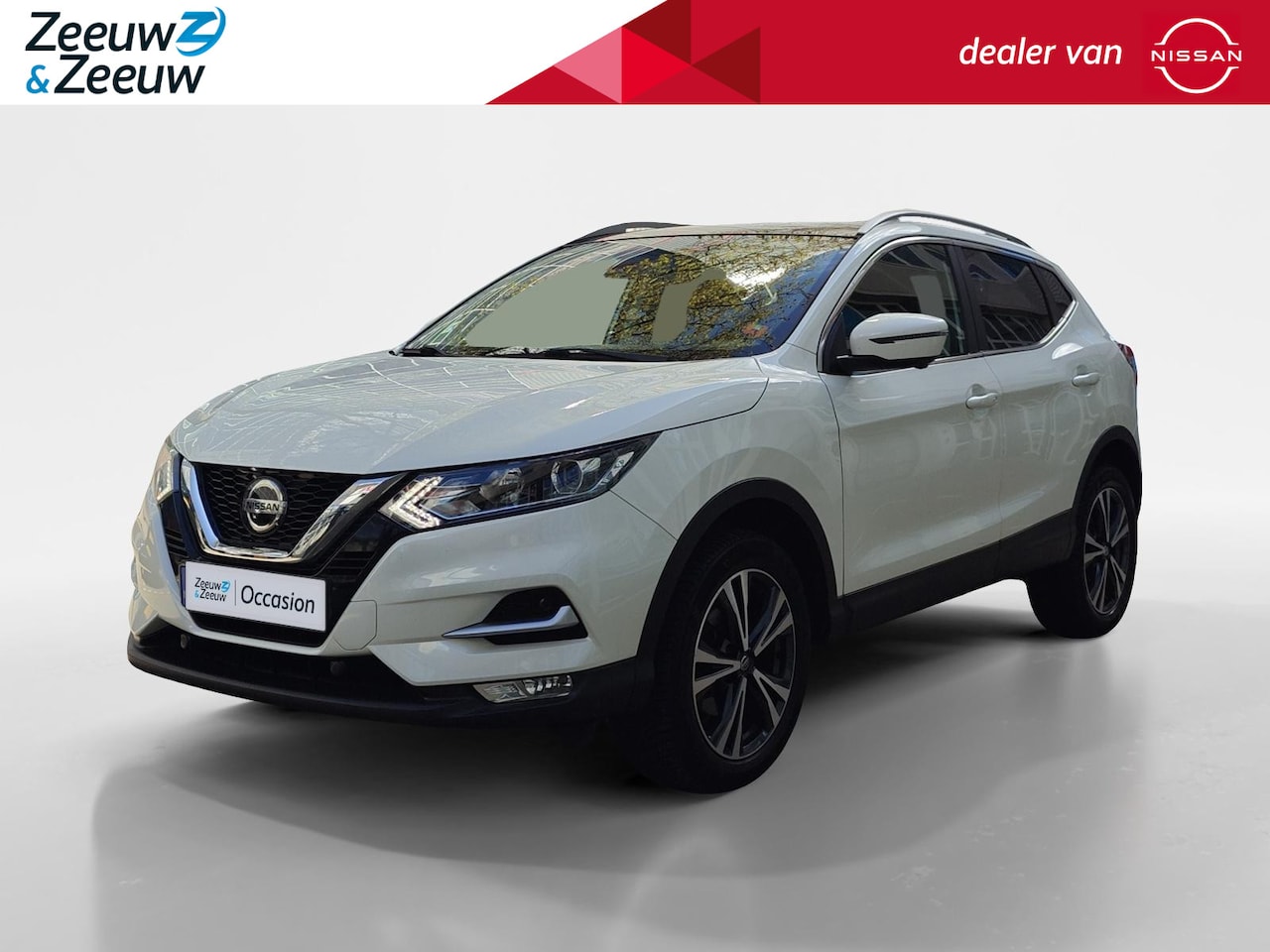 Nissan Qashqai - 1.2 N-Connecta | 360 CAMERA | AIRCO | PANORAMA DAK | PARKEERSENSOREN VOOR EN ACHTER - AutoWereld.nl