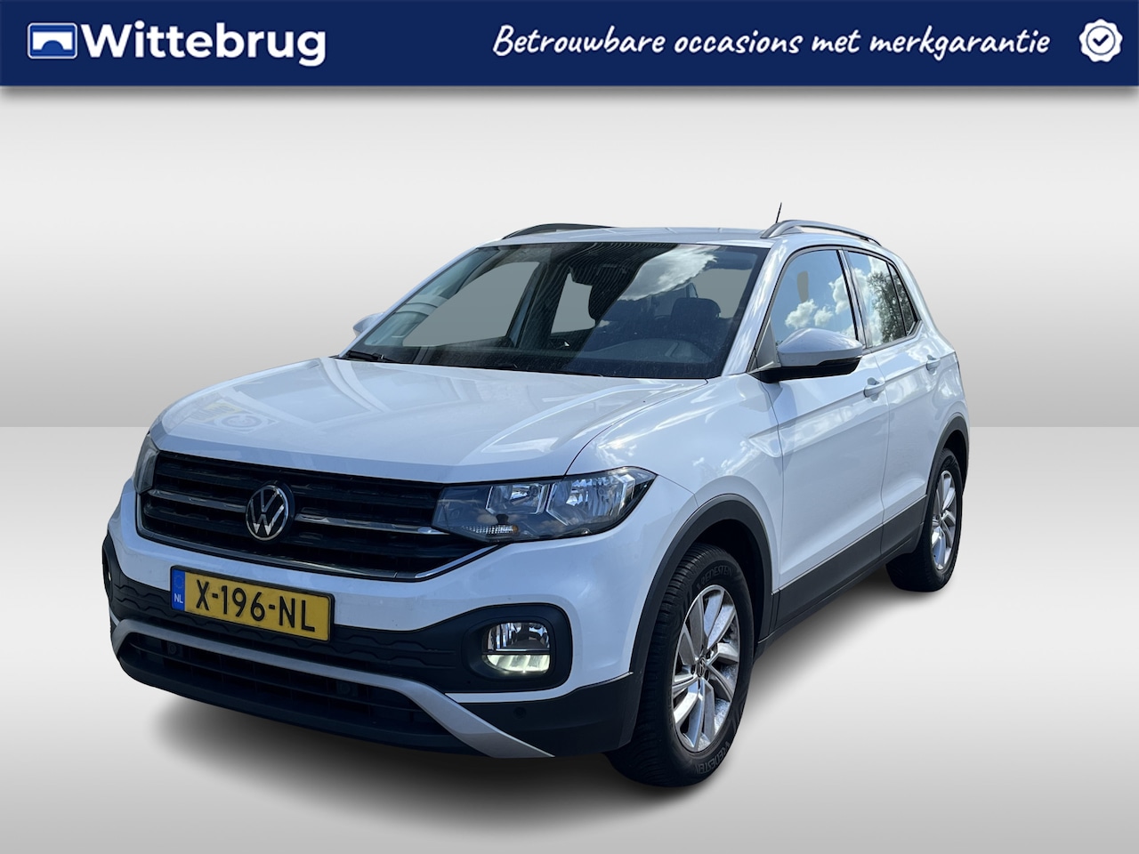 Volkswagen T-Cross - 1.0 TSI Life / AUTOMAAT/ CRUISE/ NAVI/ APP-CONNECT/ DAB/ PARK. SENSOREN/ AIRCO/ 16"LMV - AutoWereld.nl