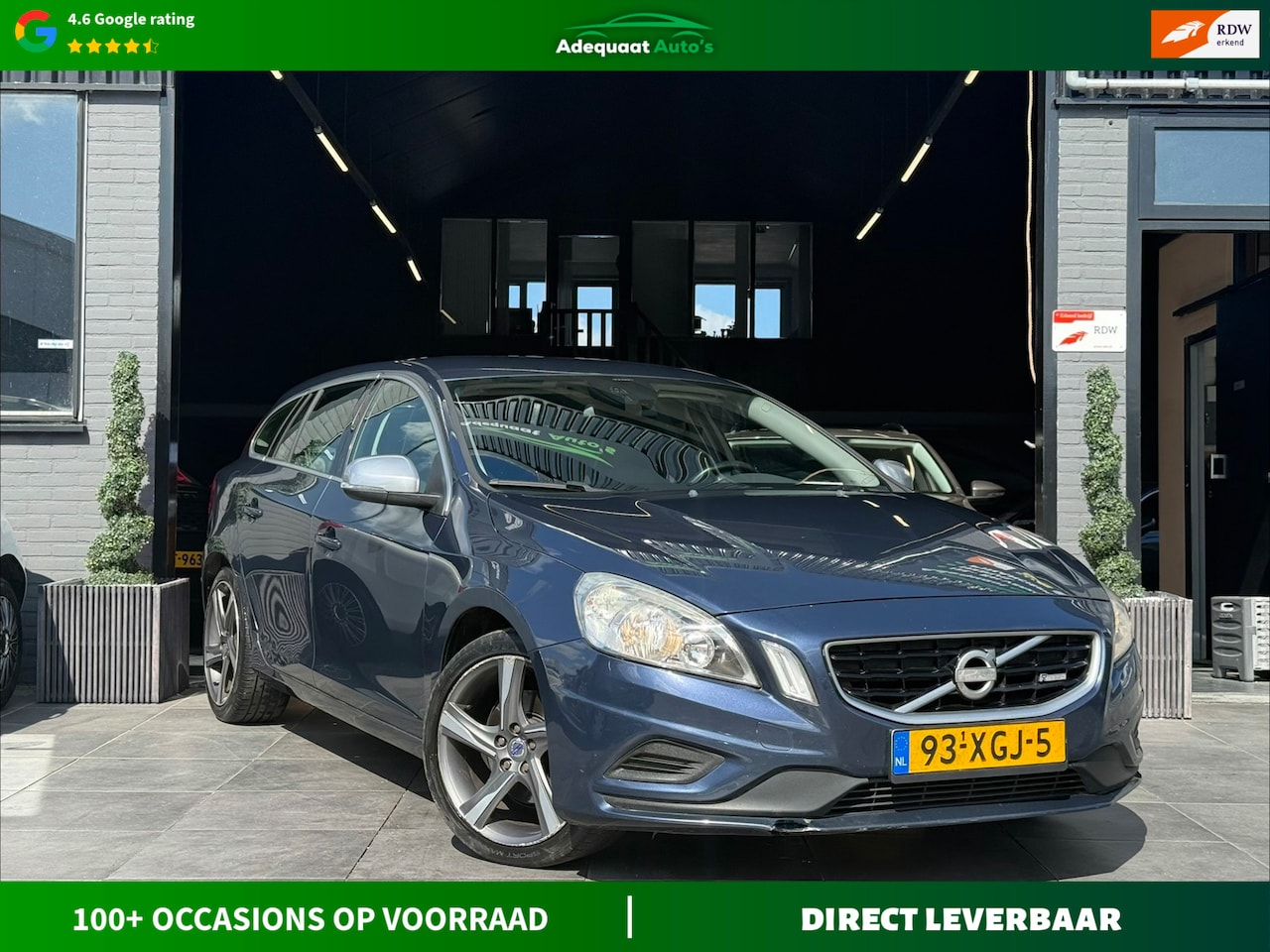 Volvo V60 - 1.6 T3 R-Design|2e eig|NAP|AUT|PDC|Trekhaak|Cruise - AutoWereld.nl