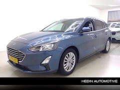 Ford Focus Wagon - 1.0 EcoBoost Hybrid Titanium X Business | Trekhaak | Navi | Camera | Android Auto | Apple