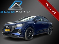 Audi Q4 e-tron - 40 S-LINE 77 kWh 204PK HUD+ACC+SOH 94%+MATRIX