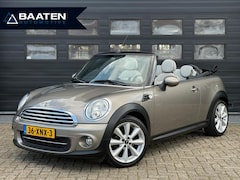 MINI Cabrio - 1.6 Cooper Pepper|2e eig.|NAP|Luxe Leder|17inch