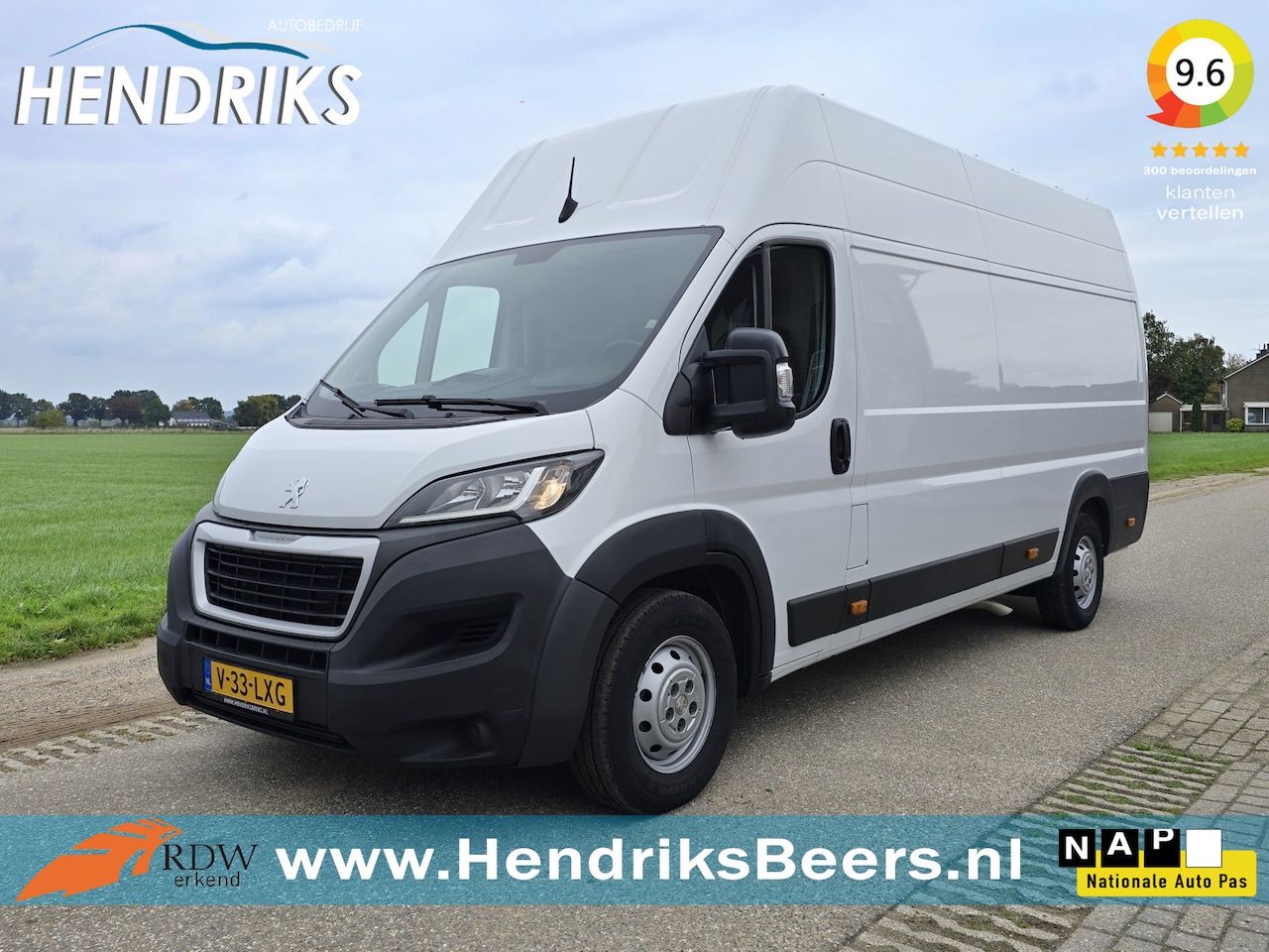 Peugeot Boxer - 435 2.2 BlueHDi L4 H3 - 165 Pk - Euro 6 - Airco - ParkeerCamera - Laadklep - AutoWereld.nl