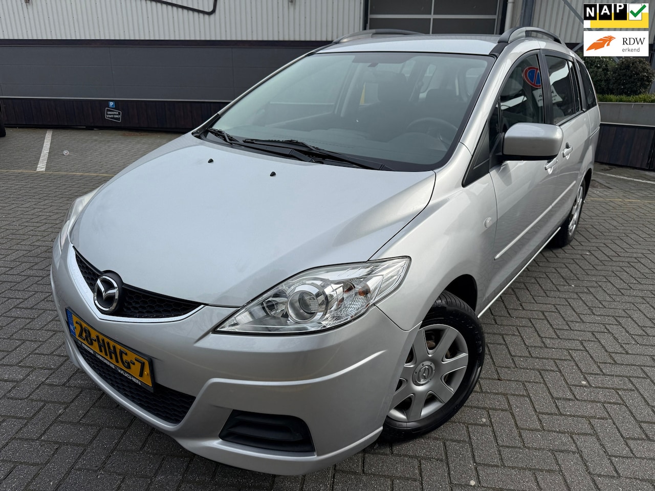 Mazda 5 - 2.0 Touring*APK*NAP*CRUISE*7 PERSON*TERHAK*PARK SENSOREN - AutoWereld.nl