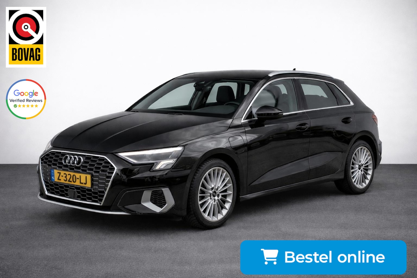 Audi A3 Sportback - 40TFSI Plugin Sportstoelen|Camera|Elek Klep| Vol Leder|CarPlay||LED|Stoelverw| - AutoWereld.nl
