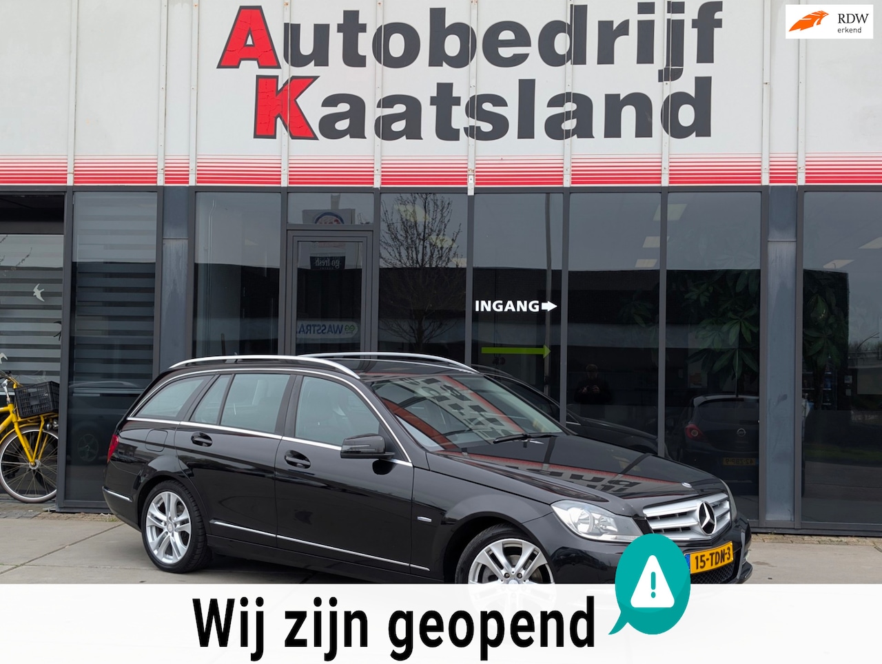 Mercedes-Benz C-klasse Estate - 180 Business Class Avantgarde - Clima - Cruise - PDC - 2012 - AutoWereld.nl