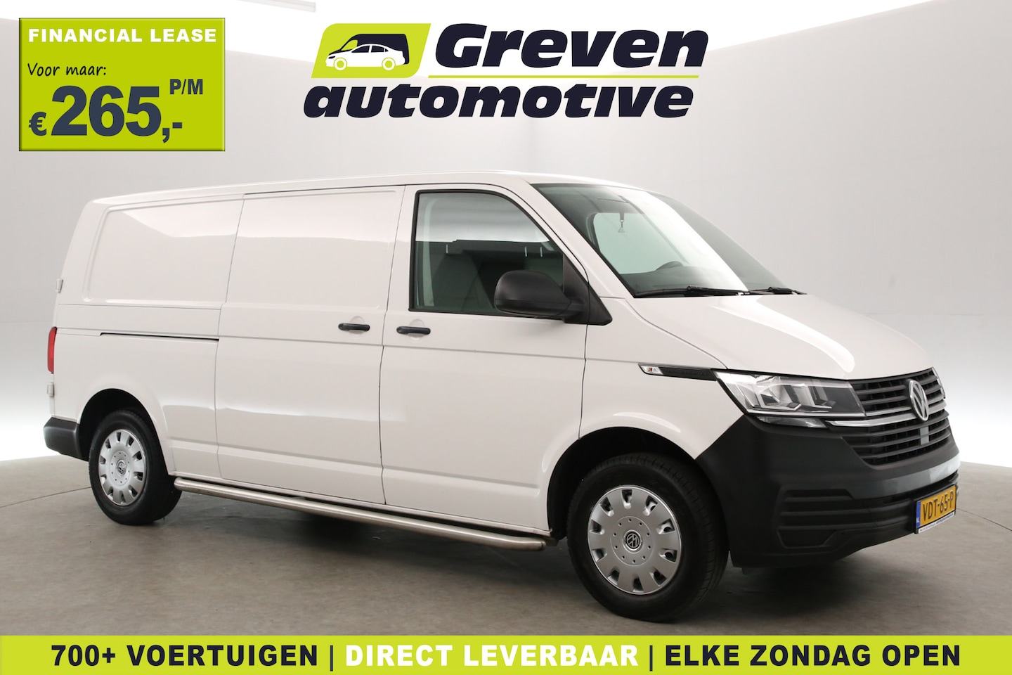 Volkswagen Transporter - 2.0 TDI L2H1 | Airco | Cruise | Trekhaak | Parkeersens. - AutoWereld.nl