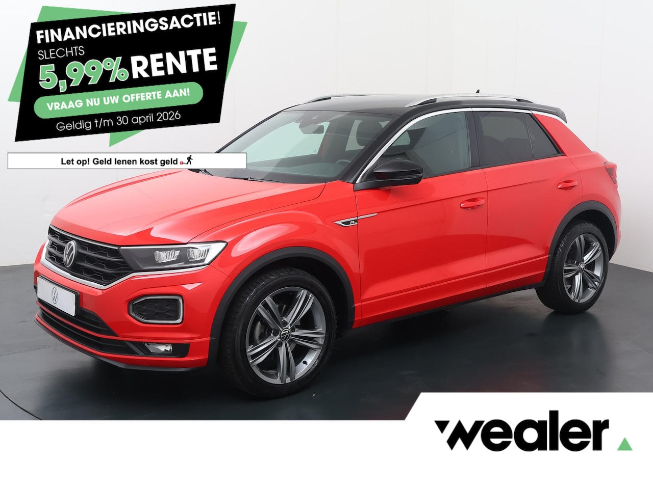 Volkswagen T-Roc - 1.5 TSI Sport Business R | 150 PK | Automaat | Adaptive cruise control | Achteruitrijcamer - AutoWereld.nl