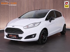 Ford Fiesta - 1.0 100pk Titanium |black pack|bluetooth|navigatie|parkeercamera|stoelverwarming|17" licht