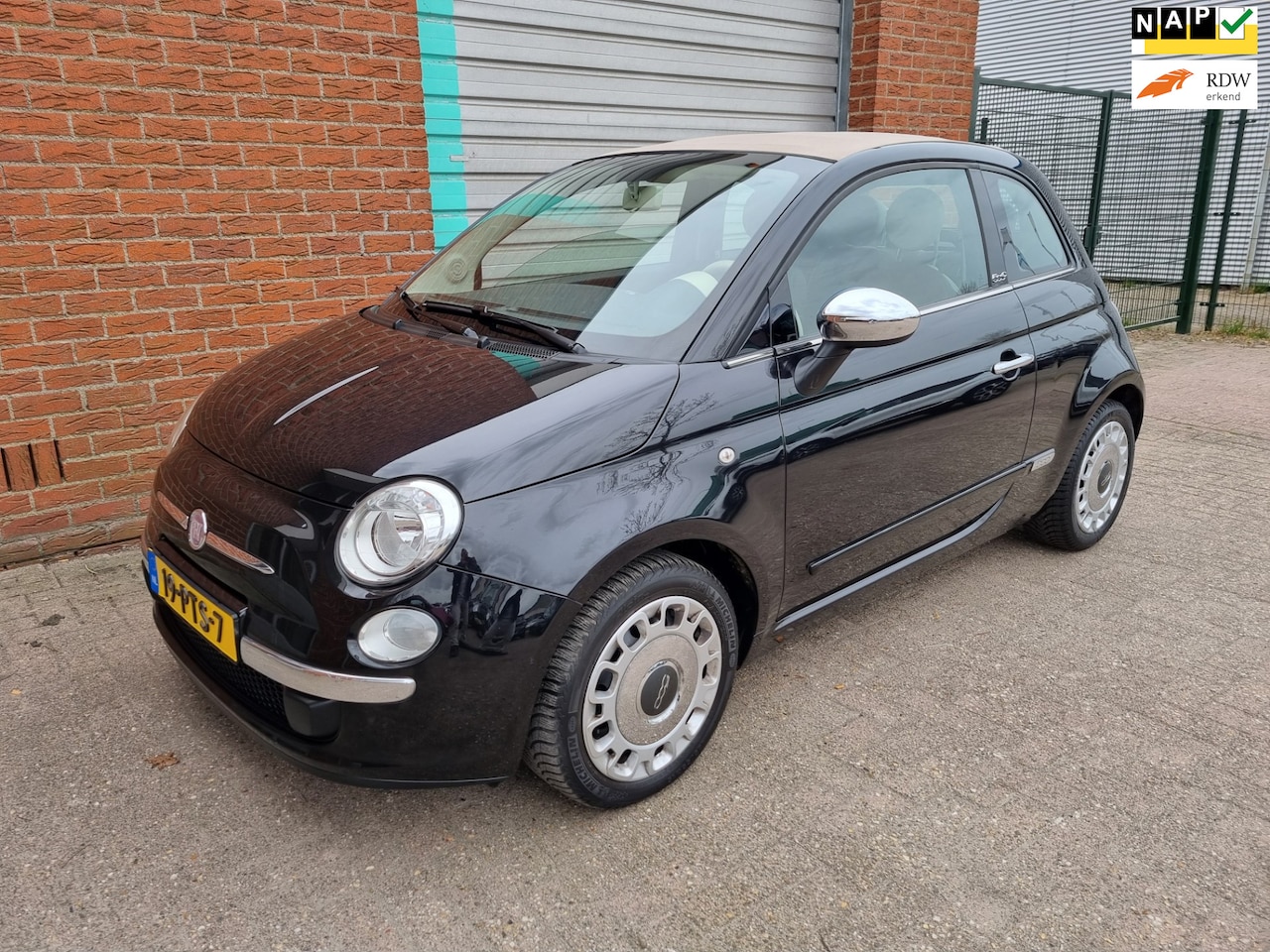 Fiat 500 C - 0.9 TwinAir Lounge Cabrio AUTOMAAT! Bj:2011 NAP! - AutoWereld.nl