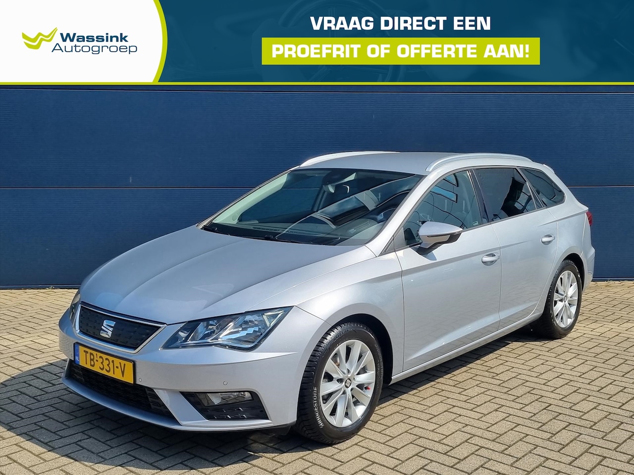 SEAT Leon Sportstourer - 1.0 EcoTSI 115PK DSG-7 Automaat Style Business Intense | Navigatie | Climate control | Cru - AutoWereld.nl