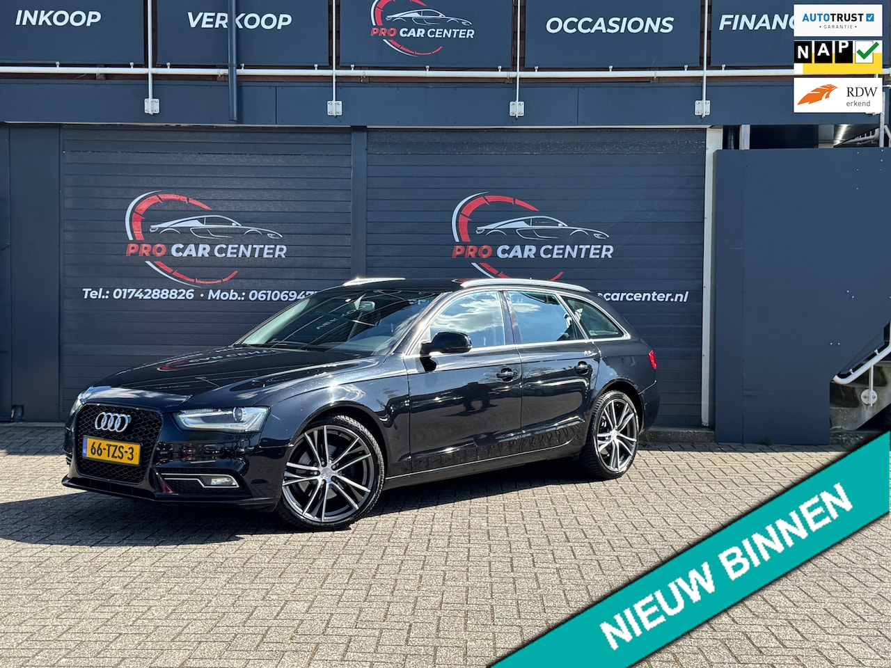 Audi A4 Avant - 1.8 TFSI Pro Line AUT|CLIMATE|CRUISE|PDC|NAVI|EL.RAMEN|LMV|NAP|APK - AutoWereld.nl