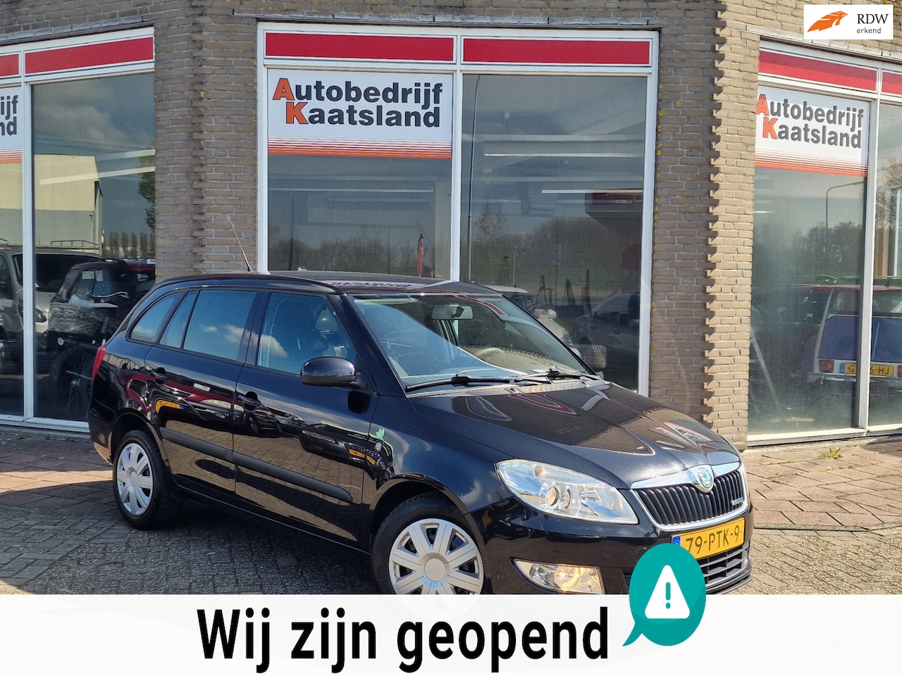 Skoda Fabia Combi - 1.2 TDI Greenline - Clima - Cruise - Trekhaak - 2011 - AutoWereld.nl