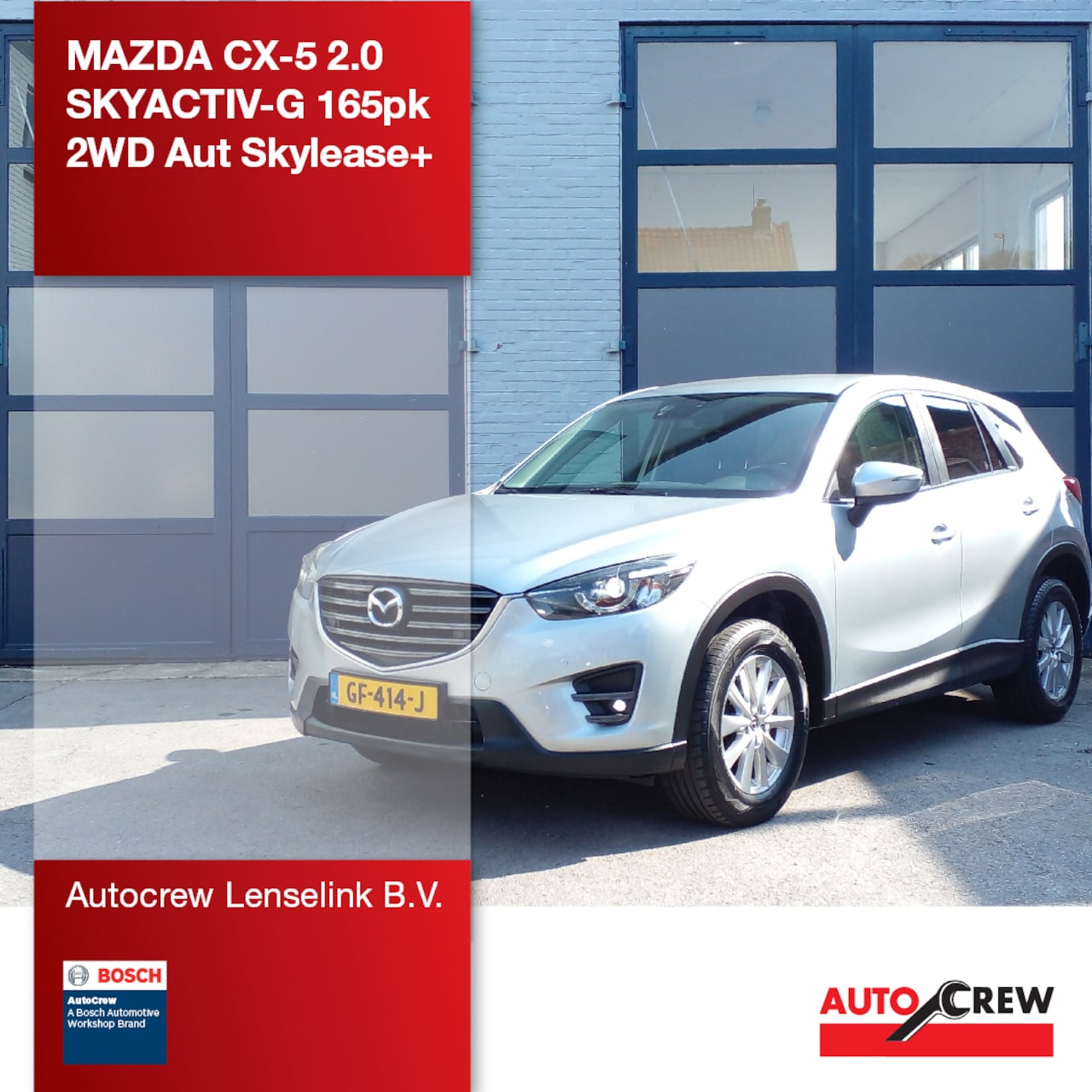 Mazda CX-5 - 2.0 SKYACTIV-G 165pk 2WD Aut Skylease+ | Origineel NL | - AutoWereld.nl