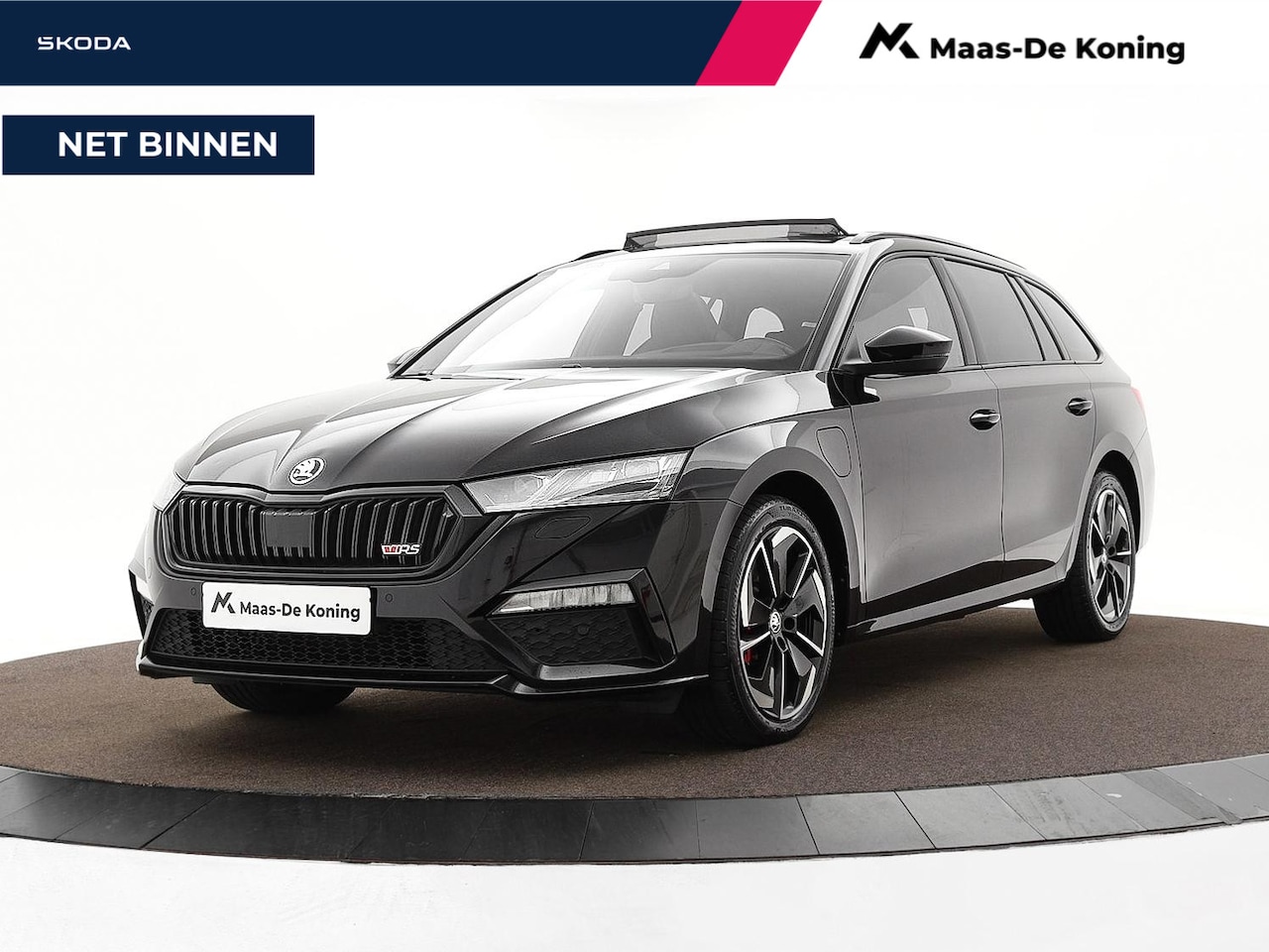 Skoda Octavia Combi - 1.4 TSI RS iV PHEV Business · Panoramadak · Elektrische stoelverstelling · Stoel, Stuur & - AutoWereld.nl