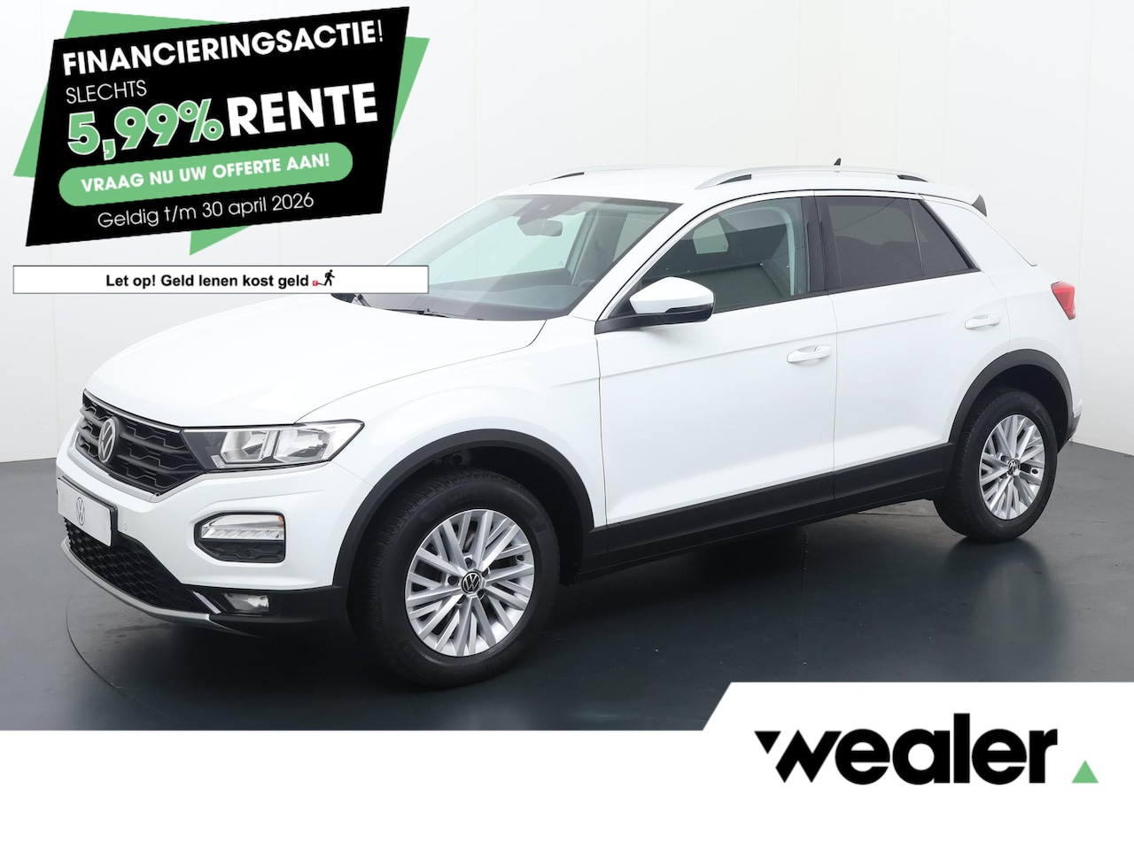 Volkswagen T-Roc - 1.0 TSI Style | 110 PK | Climate control | Parkeersensoren | Adaptive cruise control | - AutoWereld.nl