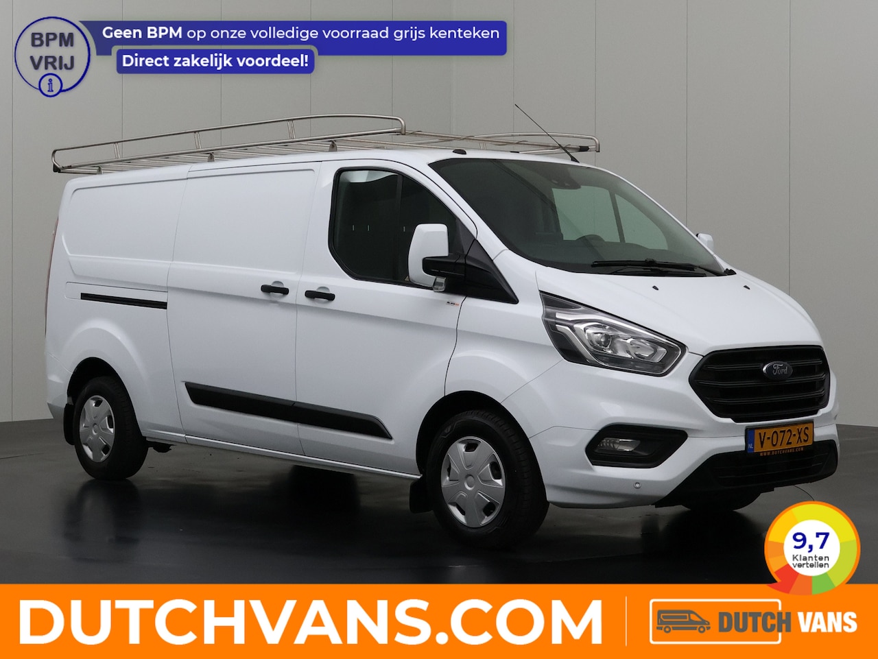 Ford Transit Custom - 2.0TDCI 130PK | 2xSchuifdeur | Imperiaal | Trekhaak | Multimedia | Navigatie - AutoWereld.nl