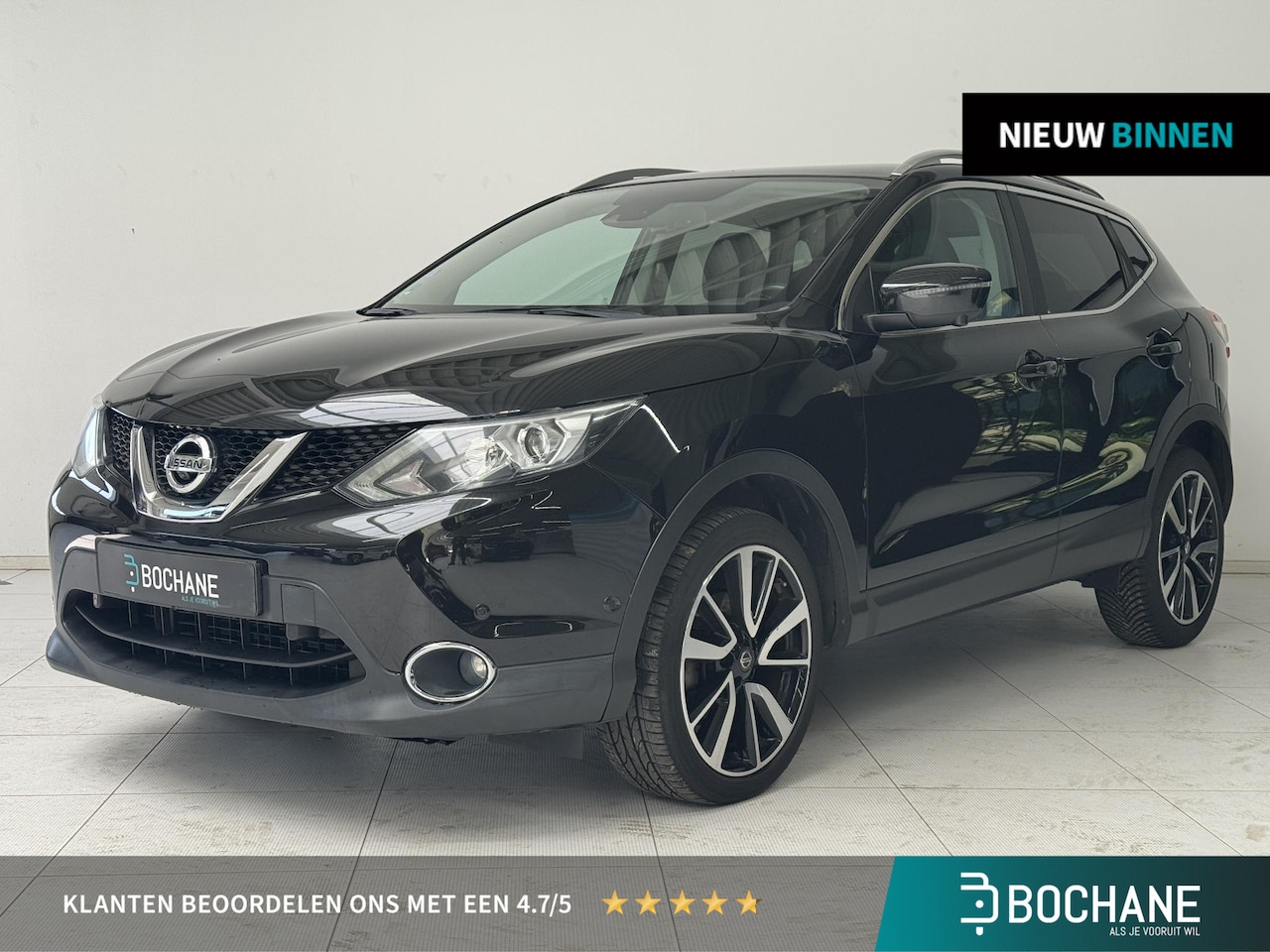 Nissan Qashqai - 1.6 Tekna Leder | Stoelverwarming | Panoramadak | Trekhaak 1500 KG | - AutoWereld.nl