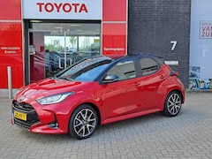 Toyota Yaris - 1.5 HYBRID EXECUTIVE HEAD-UP STOELVERWARMING BI-TONE PARK-SENSOREN HALF-LEDER 17"LM-VELGEN
