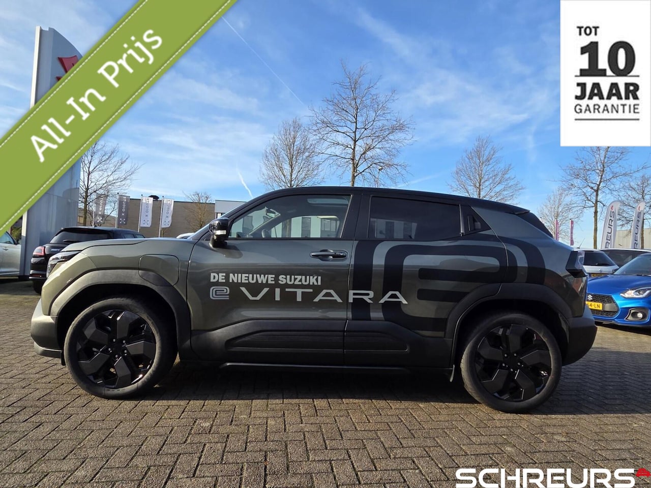 Suzuki e Vitara - Style 61 kWh Bi-Tone|tot 10 jaar garantie!!!|Een echte Suzuki|Nu in de Showroom - AutoWereld.nl