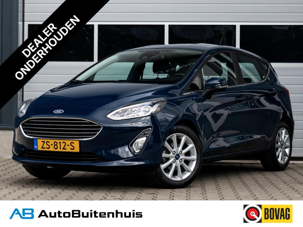 Ford Fiesta - 1.0 EcoBoost Titanium|1e EIGENAAR|CLIMATE|KEYLESS|CARPLAY|B&O|CRUISE|NAVI - AutoWereld.nl
