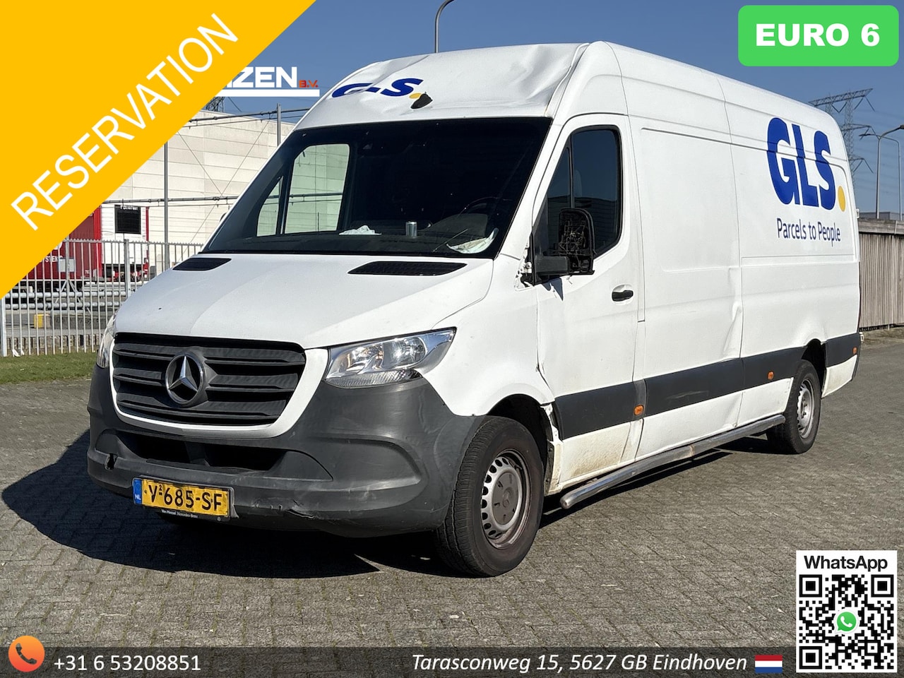 Mercedes-Benz Sprinter - 314 2.2 CDI L3H3 EURO VI-D Automaat | € 8.450,- MARGE! | Cruise | Climate | Navi | Camera - AutoWereld.nl