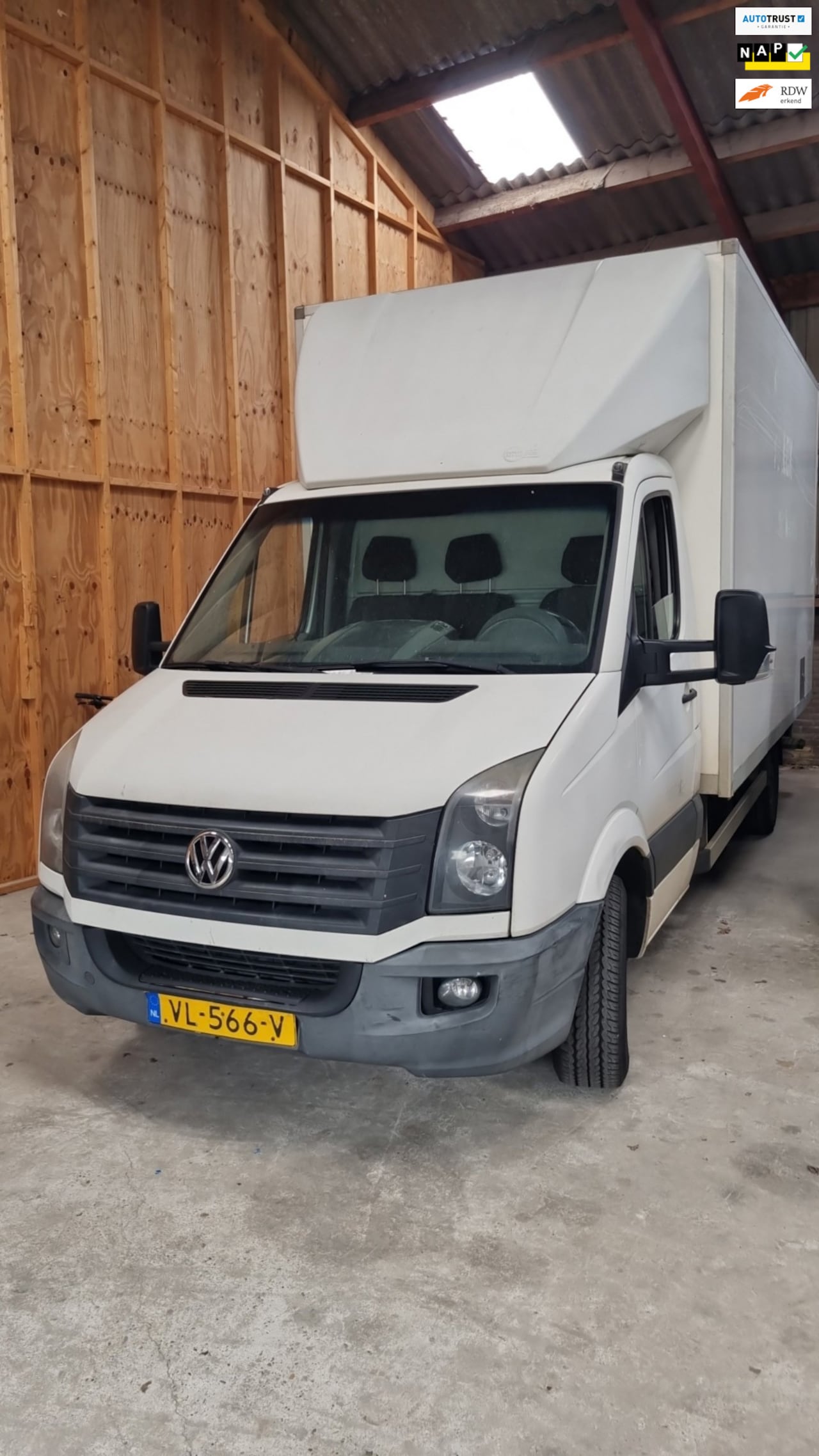 Volkswagen Crafter - Bakwagen 35 2.0 TDI L3H2 Onderhoudsbeurt (€1000,- ) Rijklaar !! / Org. NL / 2 sleutels / A - AutoWereld.nl