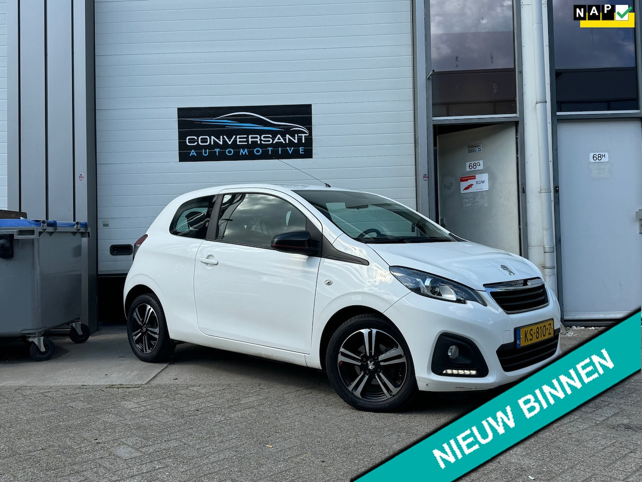 Peugeot 108 - 1.0 e-VTi Active|Sport & sound|Dealer onderhouden|Airco|NAP - AutoWereld.nl