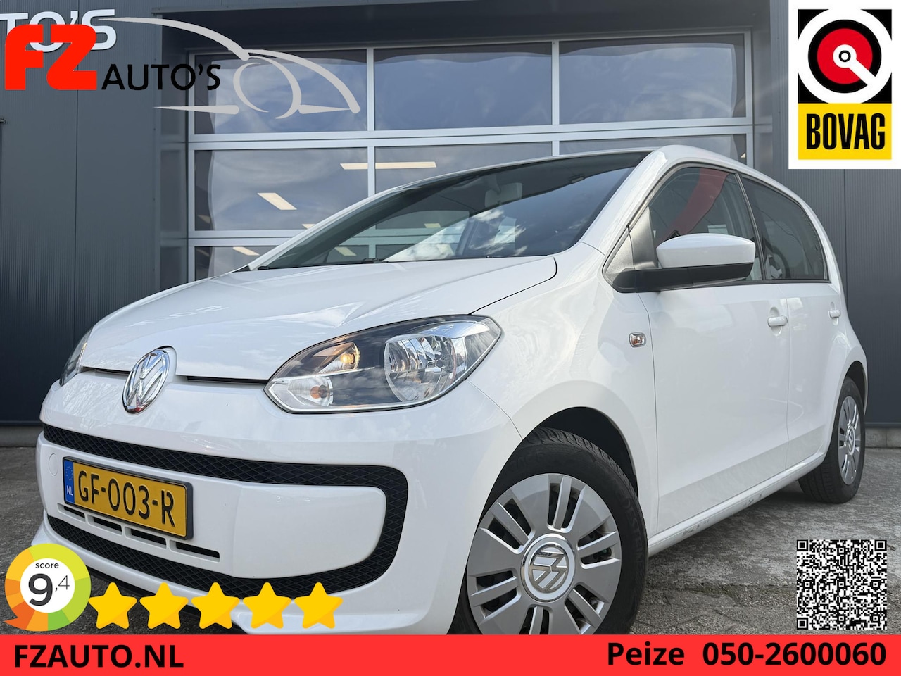 Volkswagen Up! - 1.0 move up! BlueMotion 5Drs - Navigatie - Cruise Control - Airco - AutoWereld.nl