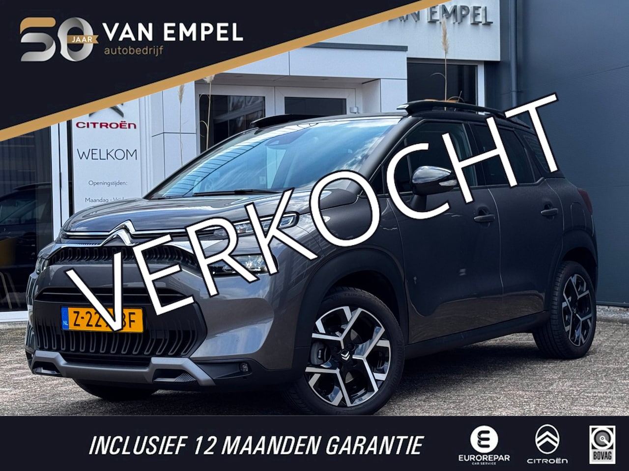 Citroën C3 Aircross - 1.2 PureTech Max | Automaat | Camera | NL-Auto | Navigatie | Keyless | - AutoWereld.nl