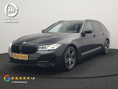 BMW 5-serie Touring - 530e High Executive PHEV 293pk Dealer O.H. Achteras besturing | Trekhaak Af Fabriek | Adap
