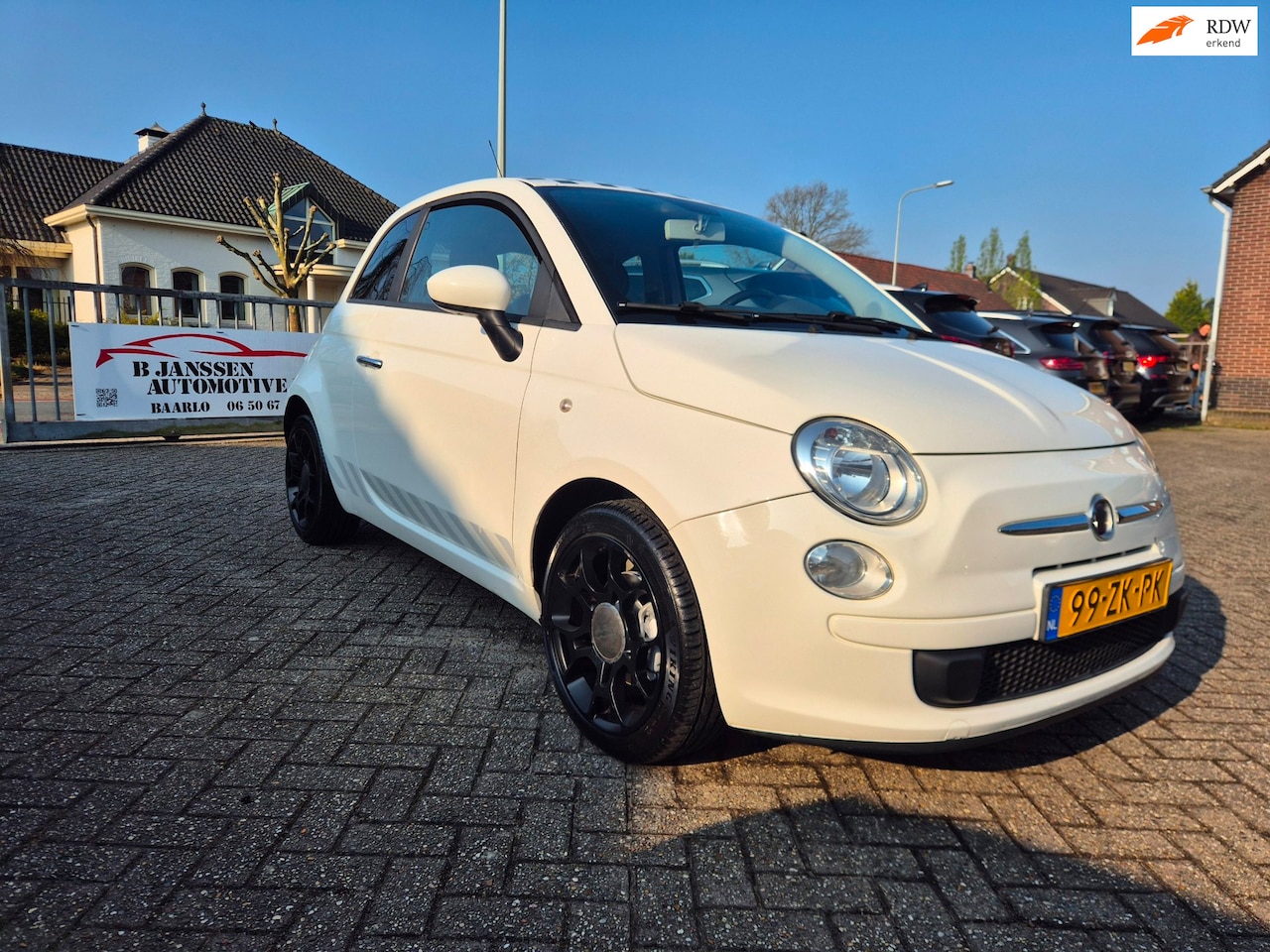 Fiat 500 - 1.4-16V Sport 100pk met airco nw distributie en grote beurt - AutoWereld.nl