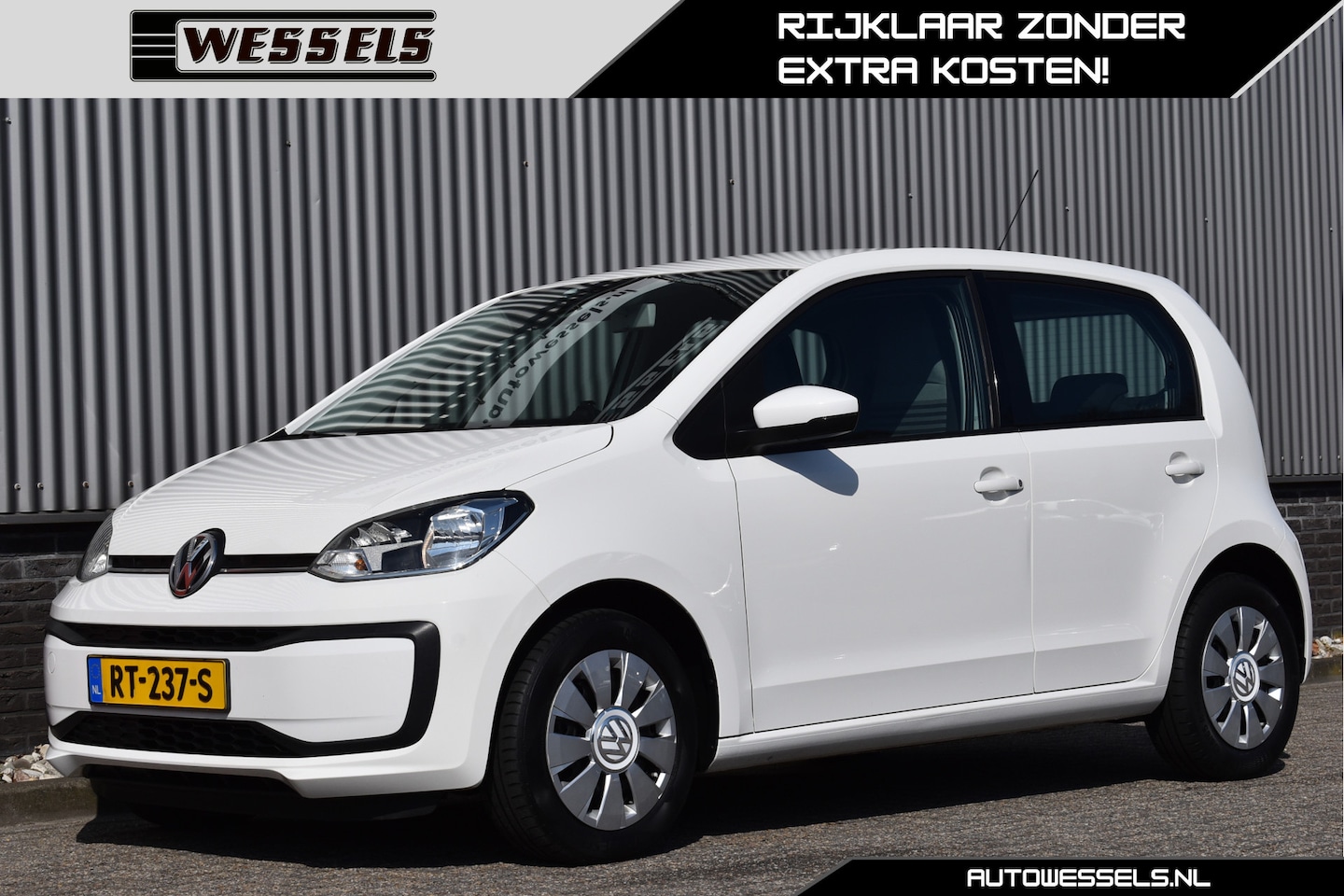 Volkswagen Up! - 1.0 BMT move up! DAB, Elek.ramen, A/C, Origineel NL - AutoWereld.nl