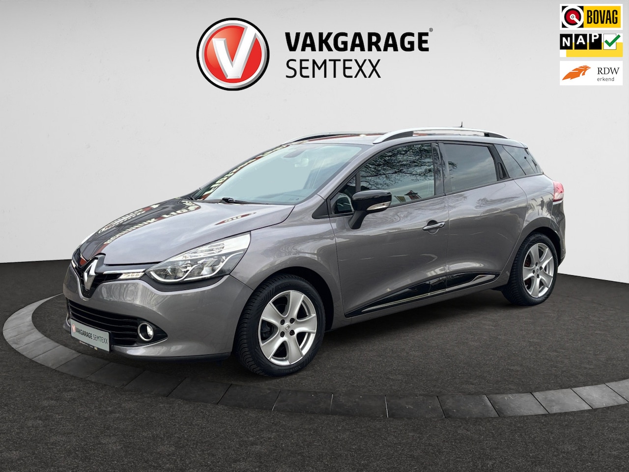 Renault Clio Estate - 0.9 TCe Dynamique | Clima | Cruise | Navi | Dakrails | Trekhaak Vast | Origineel Nederland - AutoWereld.nl