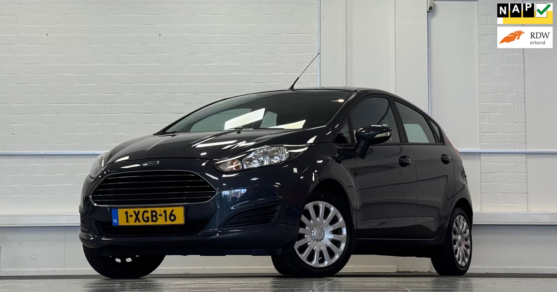 Ford Fiesta - 1.0 Style 2e Eigenaar Distributieriem is vervangen Airco Mooi! - AutoWereld.nl