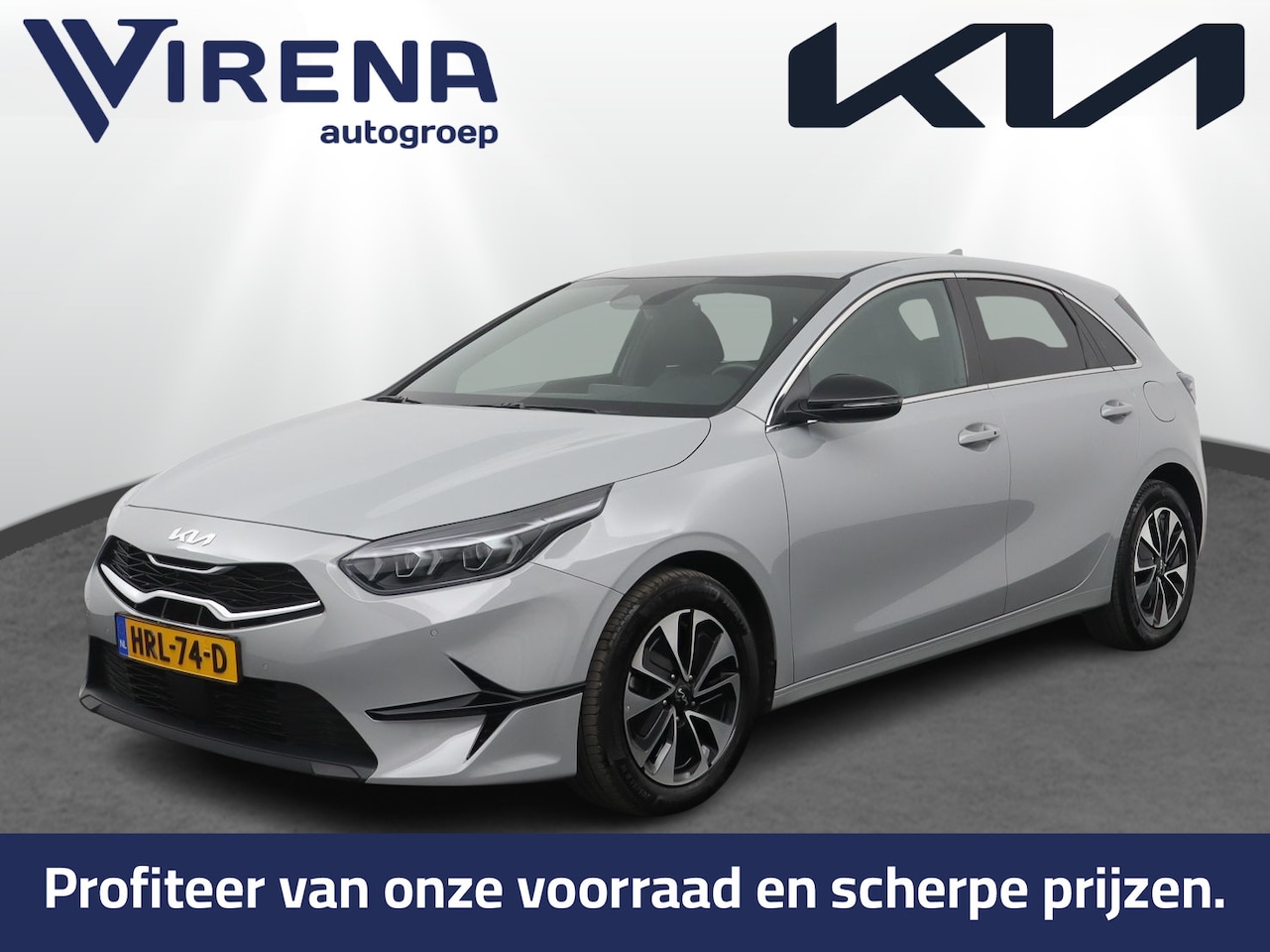 Kia Cee'd - Ceed 1.0 T-GDi MHEV Design Edition Automaat - Adaptive Cruise- Climate Control - Stoel/Stu - AutoWereld.nl