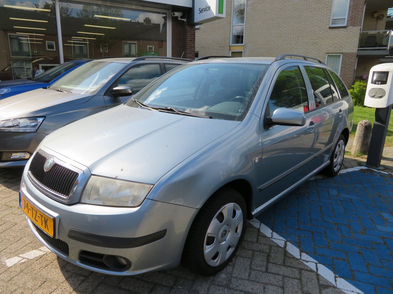 Skoda Fabia Combi - 1.4-16V Spirit+2007 (VEER VOOR GEBROKEN, DUS GEEN APK) - AutoWereld.nl