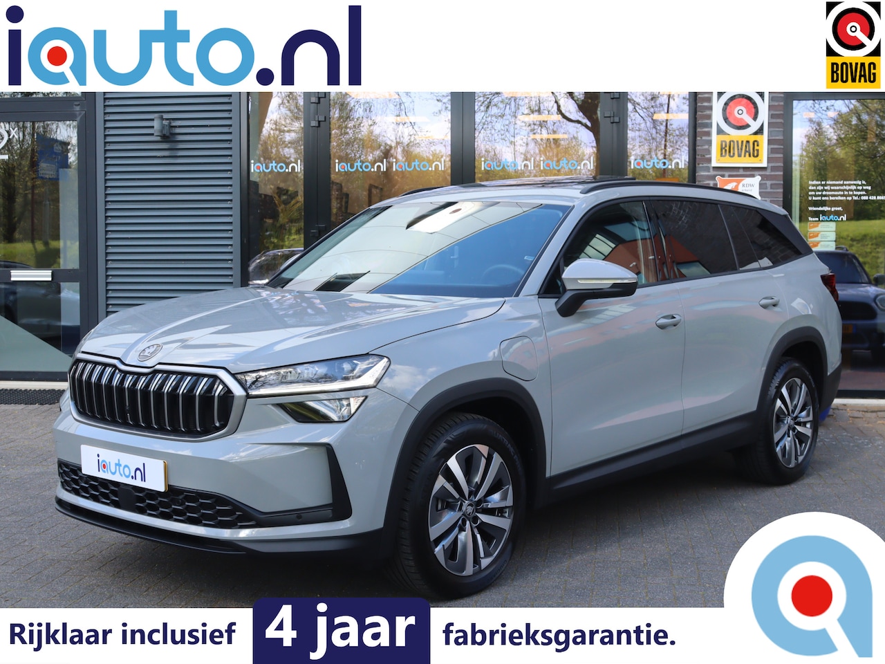 Skoda Kodiaq - 1.5 TSI PHEV 204PK Business Edition Pano/Matrix LED/Canton/Keyless/Camera/ACC/Elek stoelen - AutoWereld.nl