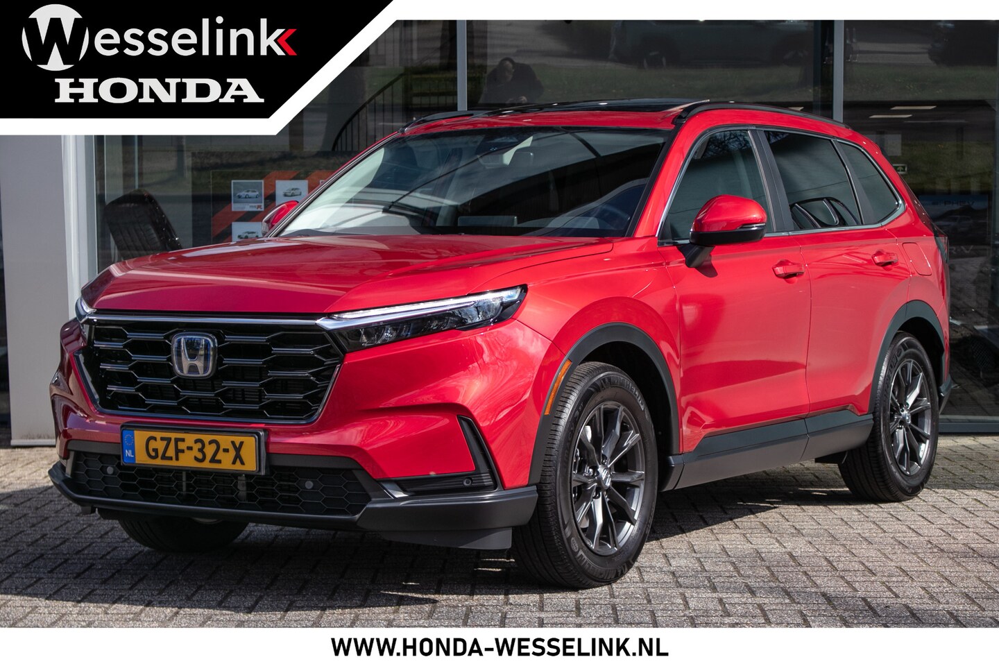 Honda CR-V - 2.0 e:HEV Elegance - Trekhaak afn. | Schuif-dak | Honda Sensing - AutoWereld.nl