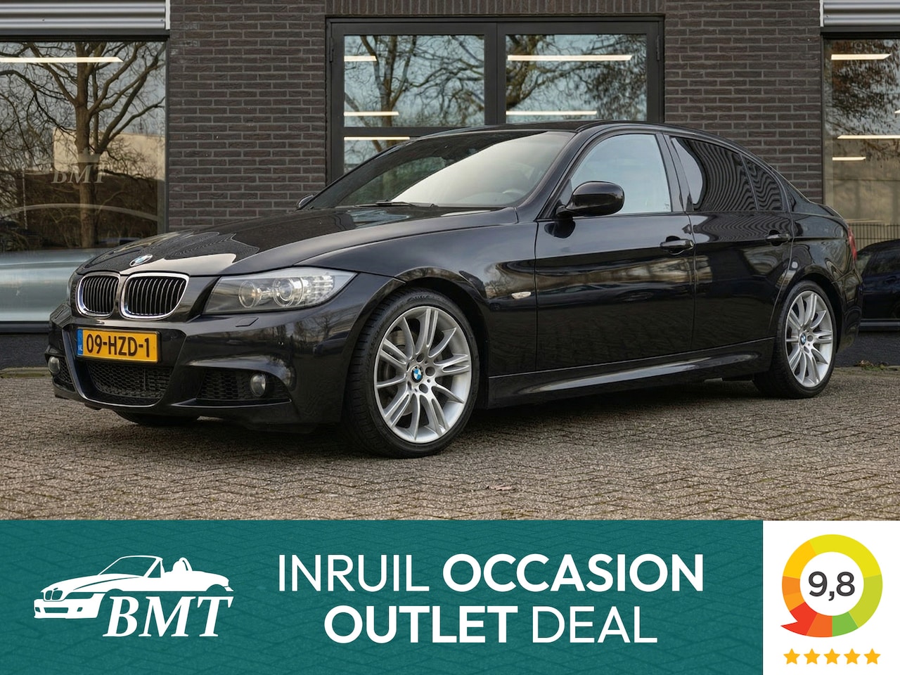 BMW 3-serie - 330d E90 Executive M Sport / Pano / Leer / Automaat / Deal! - AutoWereld.nl