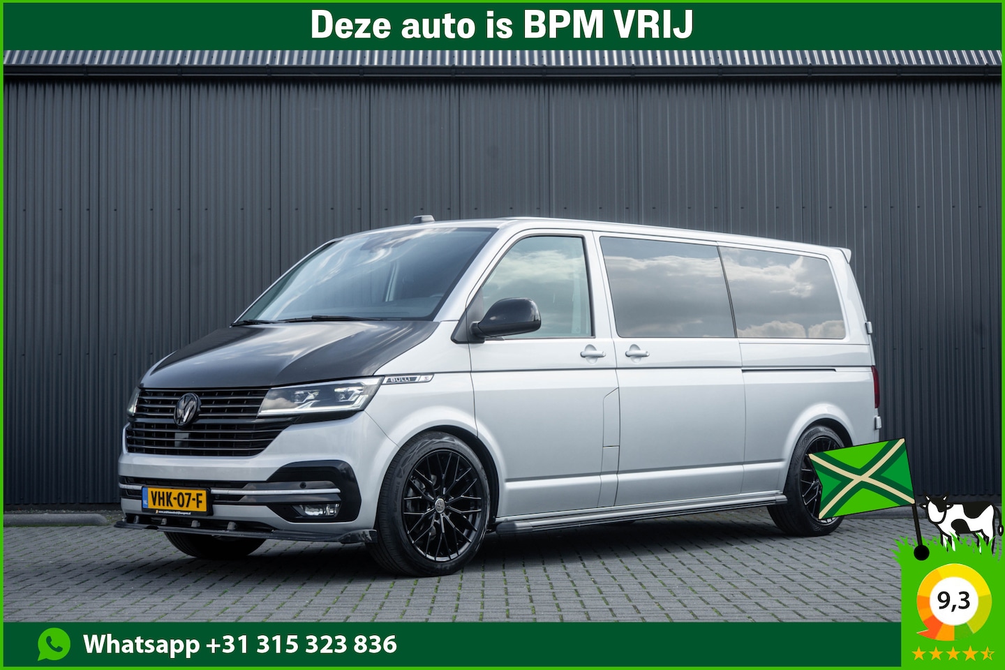 Volkswagen Transporter - T6.1 2.0 TDI L2H1 | BULLI | 150 PK | Automaat | LED | Camera | Carplay | PDC | Zijschuifde - AutoWereld.nl