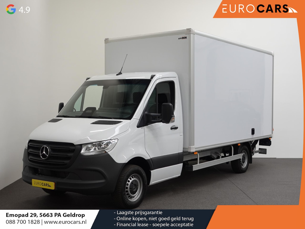 Mercedes-Benz Sprinter - 315 1.9 CDI Bakwagen Meubelbak Laadklep Navi Airco Cruise Control Comfort stoelen - AutoWereld.nl