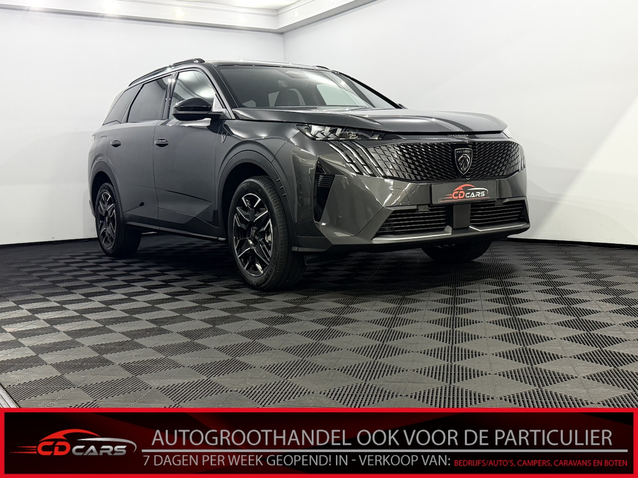 Peugeot 5008 - 1.2 Hybrid 145 GT 7P Camera, Half leder, Navi, Apple carplay, Winterpakket, Rijstrook corr - AutoWereld.nl
