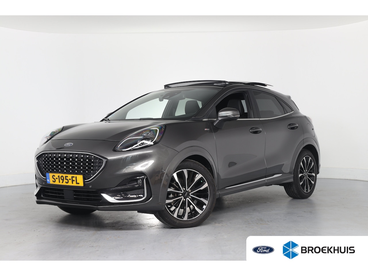 Ford Puma - 1.0 EcoBoost Hybrid ST-Line Vignale | Open Dak | Leder | B&O | Winter Pack | Clima | Camer - AutoWereld.nl