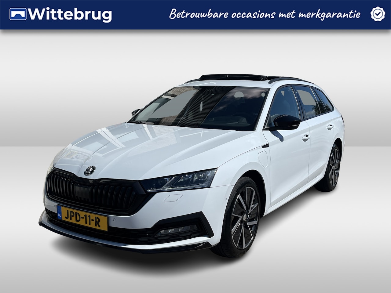 Skoda Octavia Combi - 1.4 TSI iV PHEV Sportline Business / AUTOMAAT/ PANO/ ACC/ SMARTLINK/ PARK.SENSOREN V+A/ CA - AutoWereld.nl