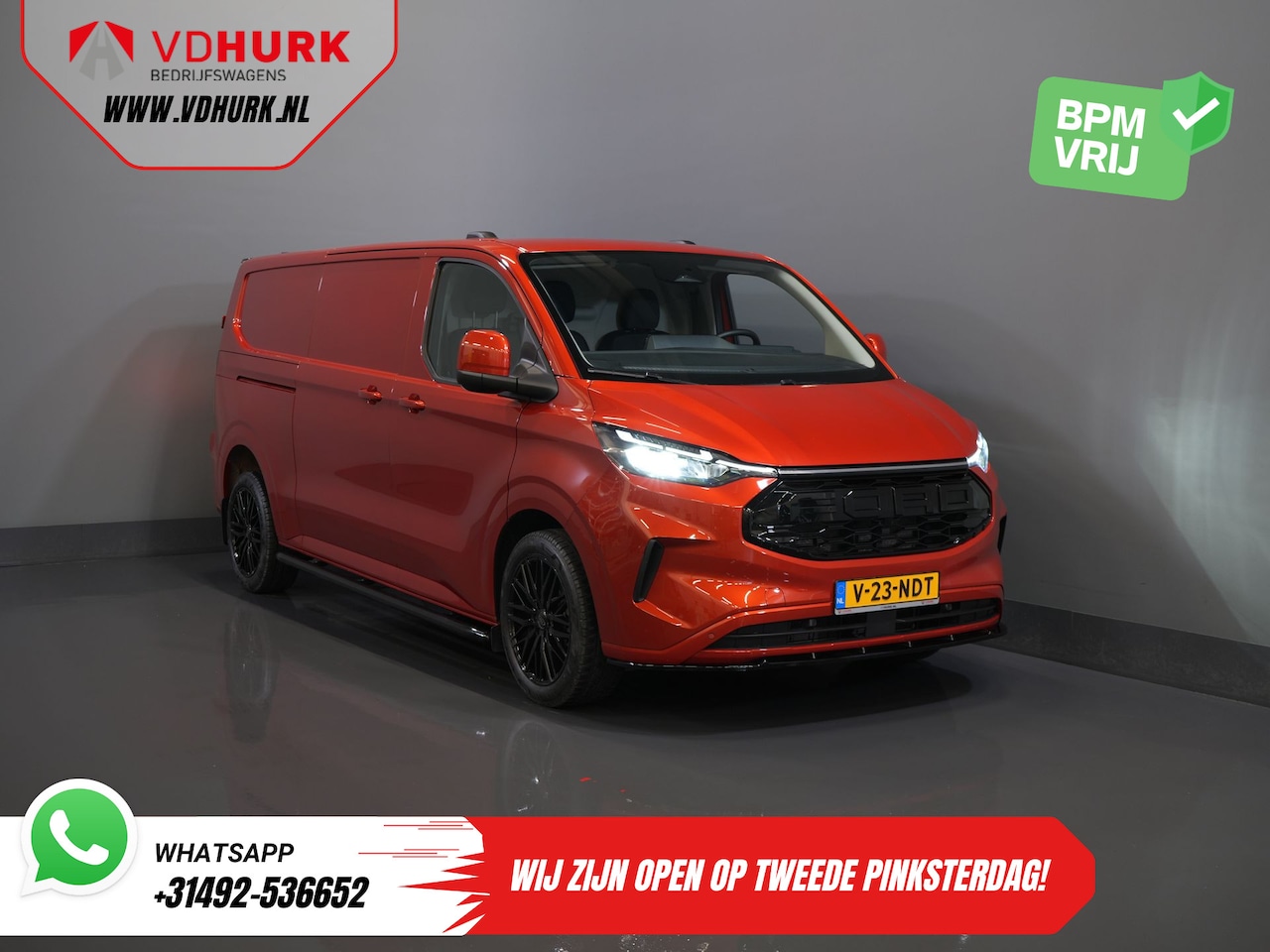 Ford Transit Custom - 2.0 TDCI 150 pk L2 Limited BPM VRIJ! Garantie tot 1-28'/ Adapt. Cruise/ LED/ Stoelverw./ S - AutoWereld.nl