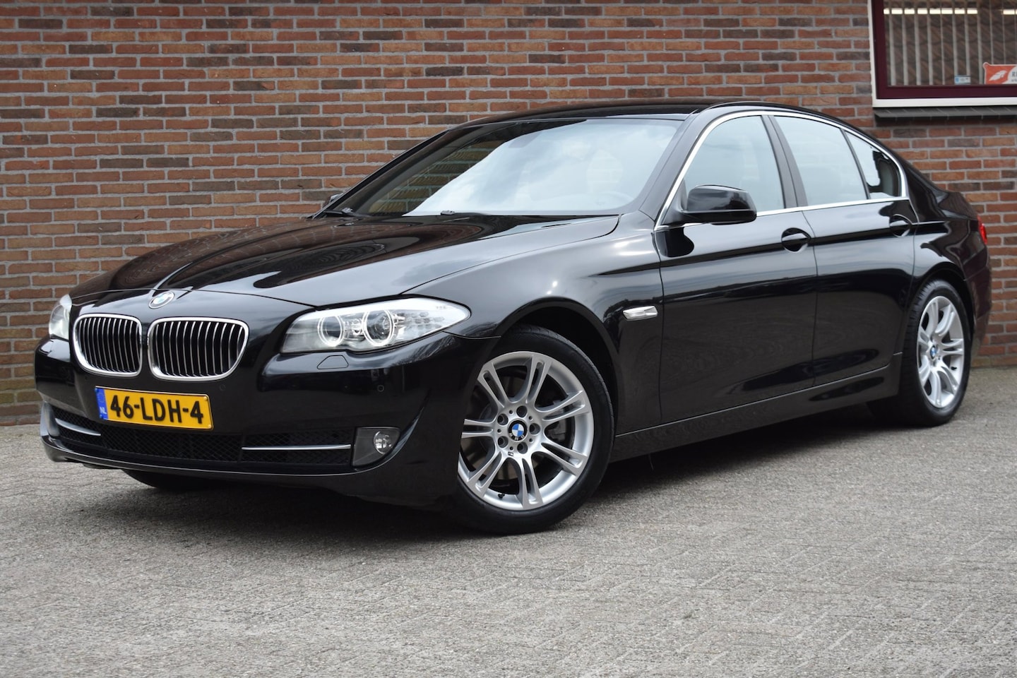 BMW 5-serie - 523i High Executive '10 Xenon Leder Clima Navi Cruise Inruil mogelijk - AutoWereld.nl